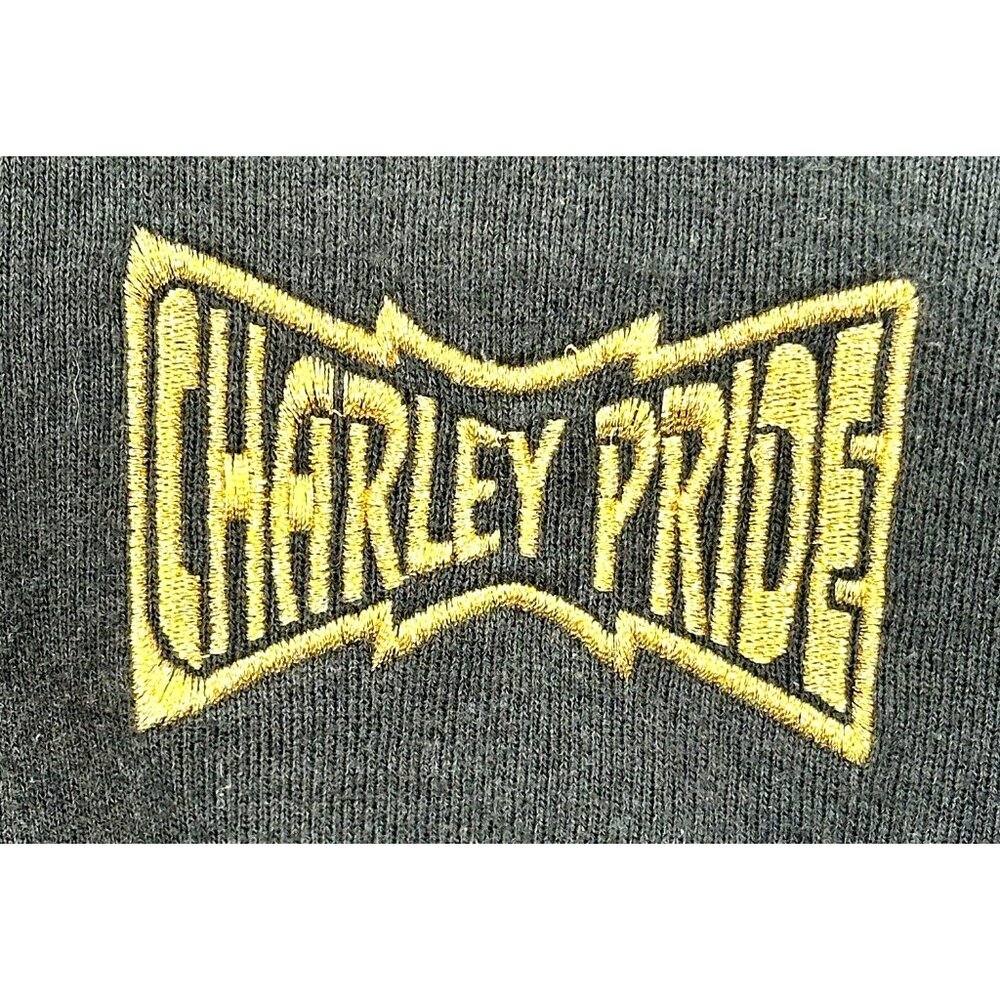 Fruit of the Loom Mens Sweatshirt Vintage Charley Pride Crew Neck Black X-Large - Picture 5 of 10